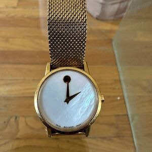 Movado Mesh Band Watch